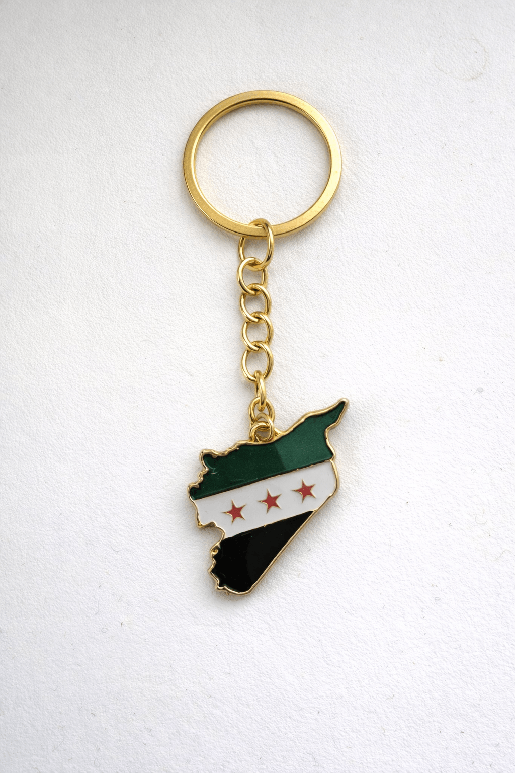 ميدالية مفاتيح خريطة سوريا